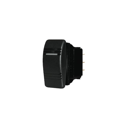 Blue Sea Systems Blue Sea Water Resistant Contura III Switch, Black, On-Off-On 8286
